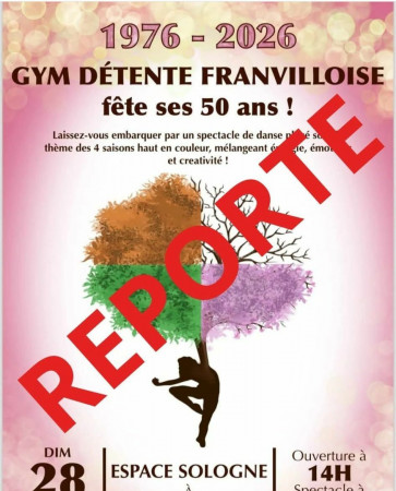 CANICULE : Report du spectacle