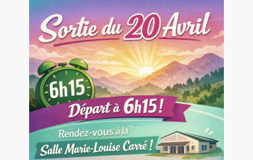 Sortie du 20 avril ! 🚍