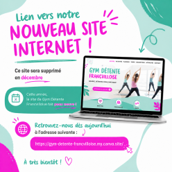CHANGEMENT DE SITE INTERNET